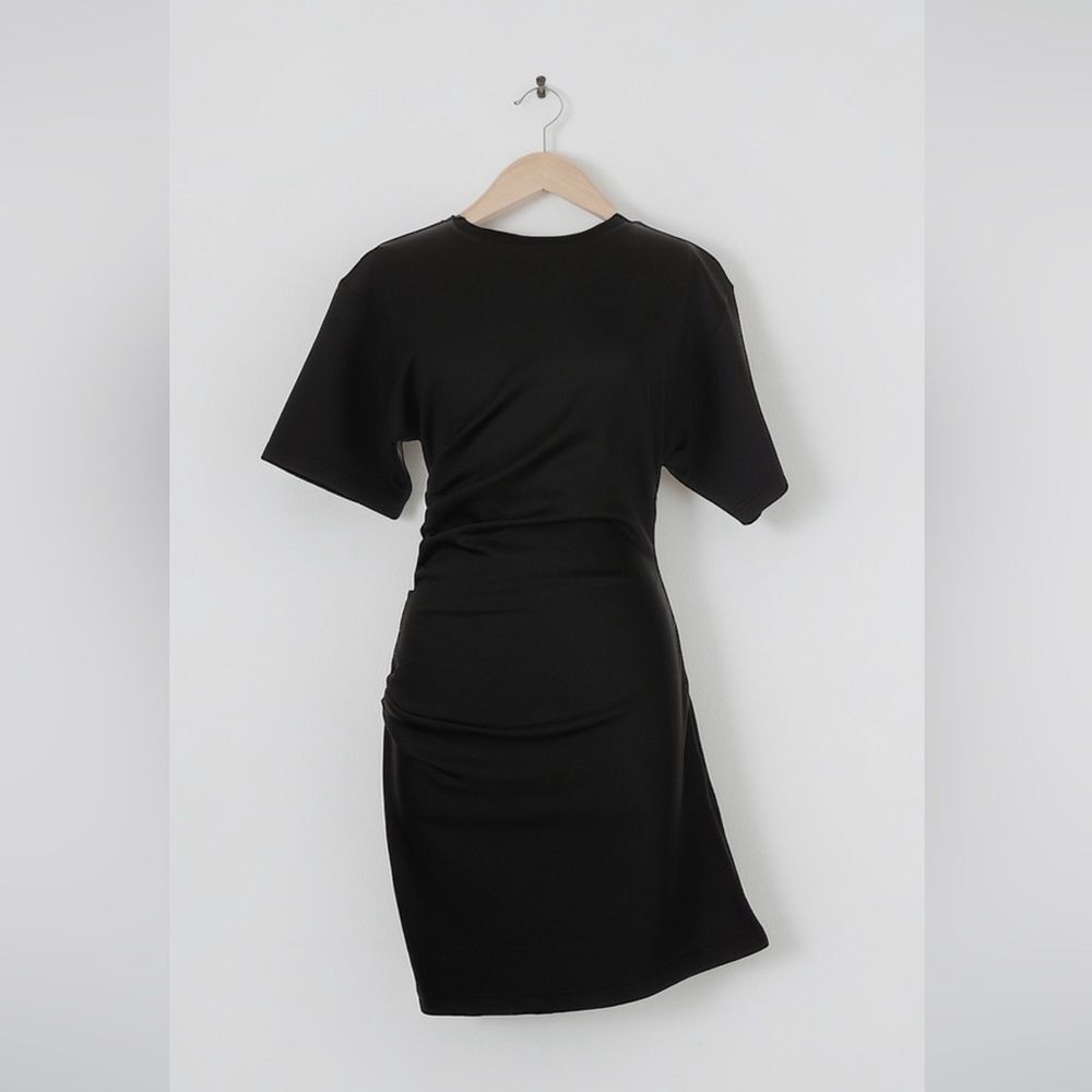 Herve Leger Rushes Waste Shirt Dress NWT